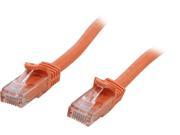 StarTech N6PATCH15OR 15 ft. Snagless Cat6 UTP Patch Cable ETL Verified
