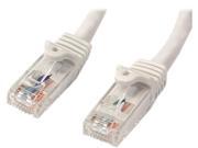 StarTech N6PATCH25WH 25 ft. Snagless Cat6 UTP Patch Cable ETL Verified