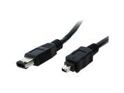 StarTech 1394_46_10 10 ft. IEEE 1394 Firewire Cable 4 6 M M