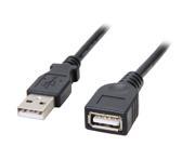 StarTech USBEXTAA6BK 6 ft. USB 2.0 Extension Cable A to A
