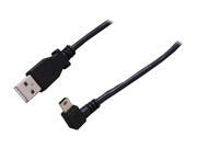 StarTech USB2HABM6LA 6 ft. Mini USB Cable A to Left Angle Mini B