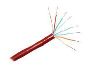 CP TECHNOLOGIES E 207 4P C5 RED 1000 ft. Stranded Bulk Network Cable