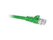 ClearLinks 25FT Cat. 5E 350HMZ Green Molded Snagless Patch Cable