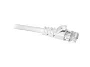 ClearLinks 25FT Cat. 5E 350HMZ White Molded Snagless Patch Cable