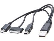 inland 03235 3 in 1 USB multi charger cable