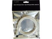 Inland 08631 5 ft. IEEE1394 6 Pin Male to 9 Pin Male Cable