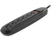 4 Feet 6 Outlets 900 Joules Surge Protector DX AVS6BK manufactured and warranted by CyberPower