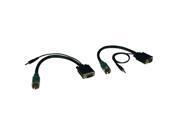 Tripp Lite Easy Pull Type A Connectors M M set of VGA with Audio