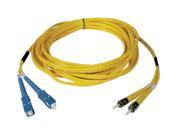 Tripp Lite N354 03M Duplex SMF 8.3 125 Patch Cable LC FC