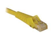 TRIPP LITE N201 002 YW 2 ft. Gigabit Snagless Molded Patch Cable