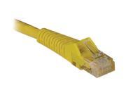 TRIPP LITE N201 004 YW 4 ft. Gigabit Snagless Molded Patch Cable