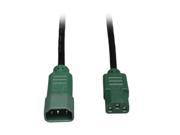 Tripp Lite Model P004 004 GN 4 ft. 18 AWG Power Cord w Green Connectors