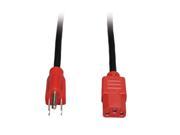 Tripp Lite Model P006 004 RD 4 ft. 18AWG Power Cord w Red Connectors
