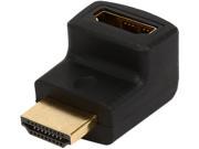 Tripp Lite P142 000 UP HDMI Right Angle Up Adapter Coupler Male to Female