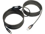 Tripp Lite U042 025 25 ft USB2.0 A B Active Device Cable A Male to B Male