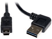 Tripp Lite 6ft USB 2.0 Universal Reversible Cable Right M 5Pin Mini M 6 UR030 006 RA