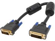 Tripp Lite P560 001 Black White 1 ft. DVI D to DVI D M M Black White DVI Dual Link TMDS Cable