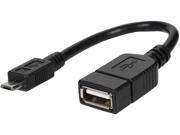Tripp Lite U052 06N 6 Micro USB to OTG Host Adapter Cable 5 Pin Micro USB A A M F