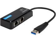 VANTEC CB U320GNA USB 3.0 To Dual Gigabit Ethernet Network Adapter