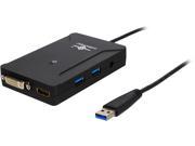 VANTEC NBV 320U3 USB 3.0 Dual Video Display Adapter w 2 USB 3.0 port DisplayLink Certified