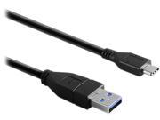 VANTEC CBL 3CA40 3.3 ft. USB 3.1 Type C to A Cable