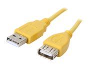 BYTECC USB2 6MF Y 6 ft. Type A Male to Type A Female USB 2.0 Extension Cable