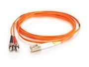 C2G 13530 39.37 1 m USA Made LC ST Duplex 62.5 125 Multimode Fiber Patch Cable