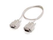 Cables To Go Model 25212 1 ft DB9 Extension Cable