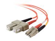 Cables To Go 33158 6.84 ft. LC SC Duplex 62.5 125 Multimode Fiber Patch Cable