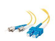 Cables To Go 13478 9.84 ft. SC ST Duplex 9 125 Single Mode Fiber Patch Cable