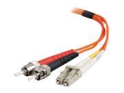 C2G 36441 3.28 ft. LC ST LSZH Duplex 62.5 125 Multimode Fiber Patch Cable