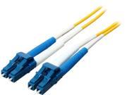 Cables To Go 37464 49 ft. LC LC Duplex 9 125 Single Mode Fiber Patch Cable