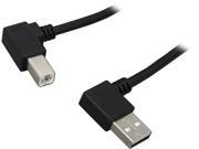 C2G 28112 16.40 ft. USB 2.0 Right Angle A B Cable