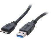 C2G 54176 3.2 ft. USB 3.0 A Male to Micro B Male Cable
