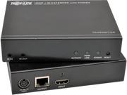 Tripp Lite BHDBT K PI LR HDBaseT HDMI over Cat5e 6 6a Extender Kit with Power and IR Control 4K x 2K UHD 1080p Up to 328 ft