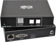 Tripp Lite HDMI DVI Audio Video with RS 232 Serial IR Control Over IP Extender Kit 1080p @ 60 Hz 656 ft. 200 m B160 101 HDSI
