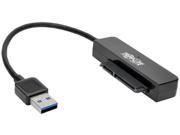 Tripp Lite 6in USB 3.0 SuperSpeed to SATA III Adapter w UASP 2.5 3.5 Black