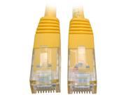 Tripp Lite 5ft Cat6 Gigabit Molded Patch Cable RJ45 M M 550MHz 24AWG Yellow