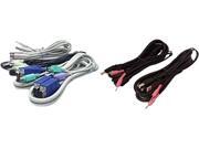Avocent 6 ft. USB keyboard, mouse & DVI-I video cable with speakers - Used with SC845-001 Avocent 6 ft. USB keyboard, mouse & DVI-I video cable with speakers - Used with SC845-001