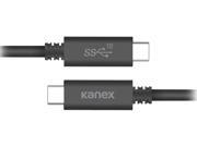 Kanex K181 1080 BK1M 3.3 ft. USB 3.1 Gen 2 C to C Cable