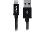 Kanex K157 1131 MB6I Matte Black DuraBraid Charge Sync Cable with Lightning Connector