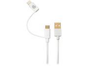 Arsenal Gaming agc48mw White sync and charge cable