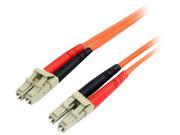 StarTech FIBLCLC5 16.4 ft. Multimode 62.5 125 Duplex Fiber Patch Cable LC LC