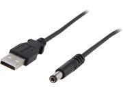 StarTech USB2TYPEN1M 40 1m USB to Type N Barrel 5V DC Power Cable USB A to 5.5mm DC