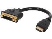 StarTech HDDVIMF8IN HDMI to DVI D Video Cable Adapter HDMI Male to DVI Female