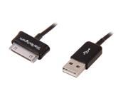 StarTech USB2SDC2M Black Dock Connector to USB Cable for Samsung Galaxy Tab