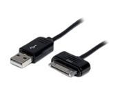 StarTech USB2SDC1M Black Dock Connector to USB Cable for Samsung Galaxy Tab