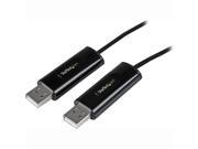 StarTech SVKMS2 2 Port USB KM Switch Cable w File Transfer for PC and Mac