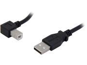 StarTech USBAB2ML 6 ft. USB 2.0 A to Left Angle B Cable M M
