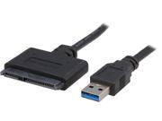 StarTech USB3S2SAT3CB USB 3.0 to 2.5 SATA III Hard Drive Adapter Cable w UASP SATA to USB 3.0 Converter for SSD HDD